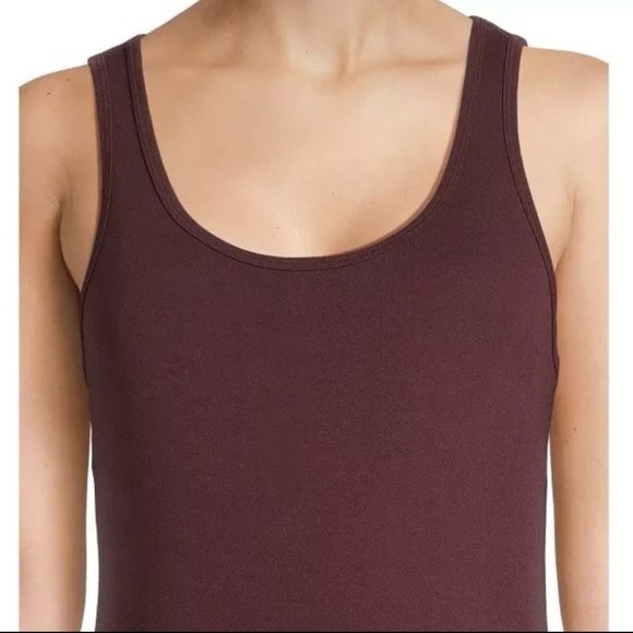 Time and Tru Women’s Maternity Sleeveless Tank Top Size Small (4-6) Rustic Plum - Picture 4 of 11